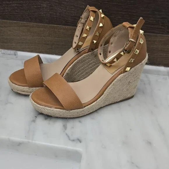 Brown Leather Women's Sandals - Picture 4 of 6